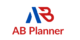 ABPlanner logo with a sleek, modern design featuring the initials AB in a stylized font, symbolizing organization and planning