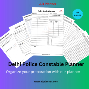 Delhi Police constable Planner